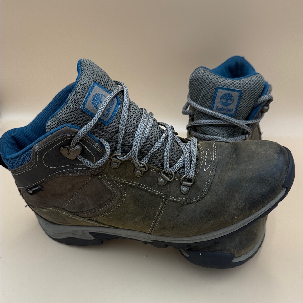 Timberland Grey and Blue Women’s Waterproof Hiking Boots